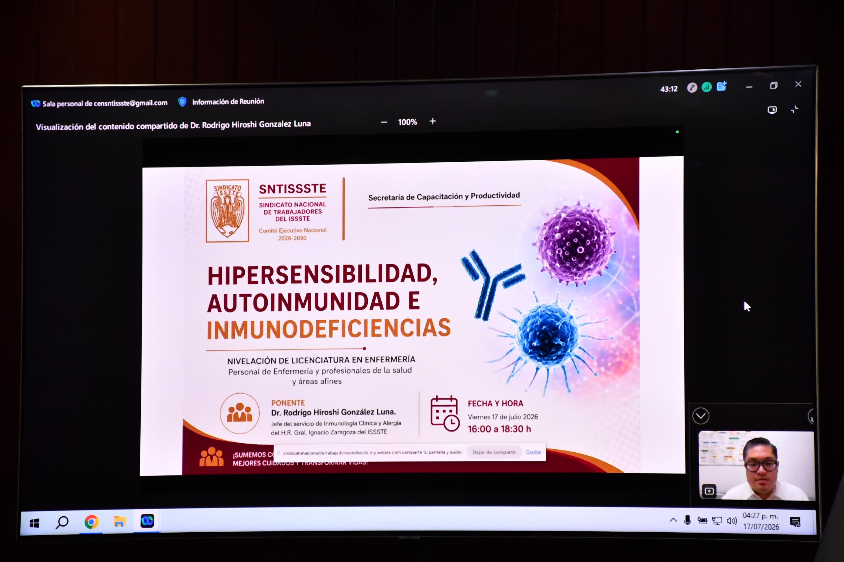 Programa de Nivelación de la Licenciatura en Enfermería, viernes 17 julio 